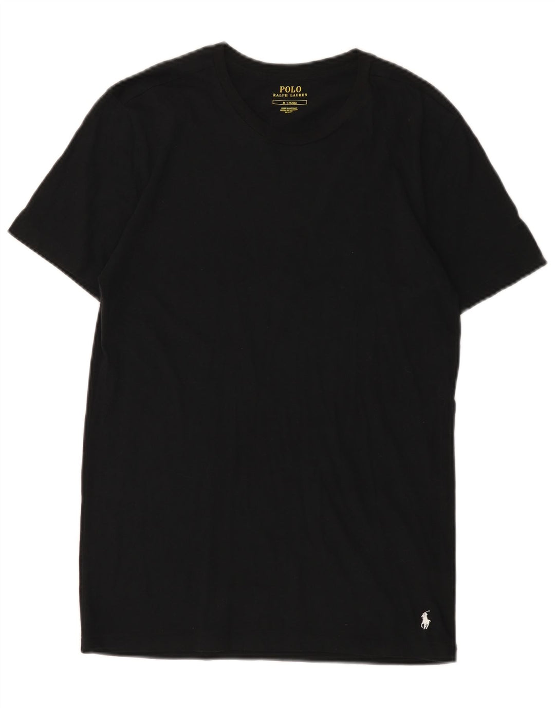 Polo Ralph Lauren - Camiseta para hombre, talla mediana, algodón negro