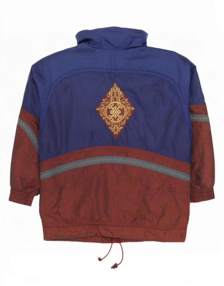 Descente Chaqueta de esquí extragrande con capucha para mujer EU 40 Medium Azul marino