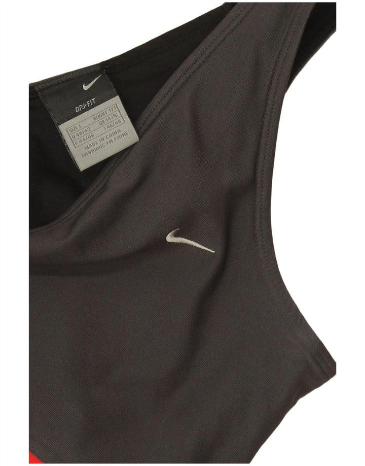Nike - Camiseta sin mangas para mujer, talla 40/16, talla grande, color negro, poliéster