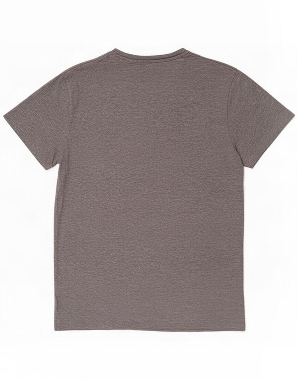 Pierre Cardin Camiseta para hombre Top XL Algodón moteado gris