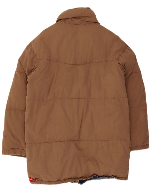 Colmar Chaqueta acolchada para hombre IT 52 Large Marrón Algodón