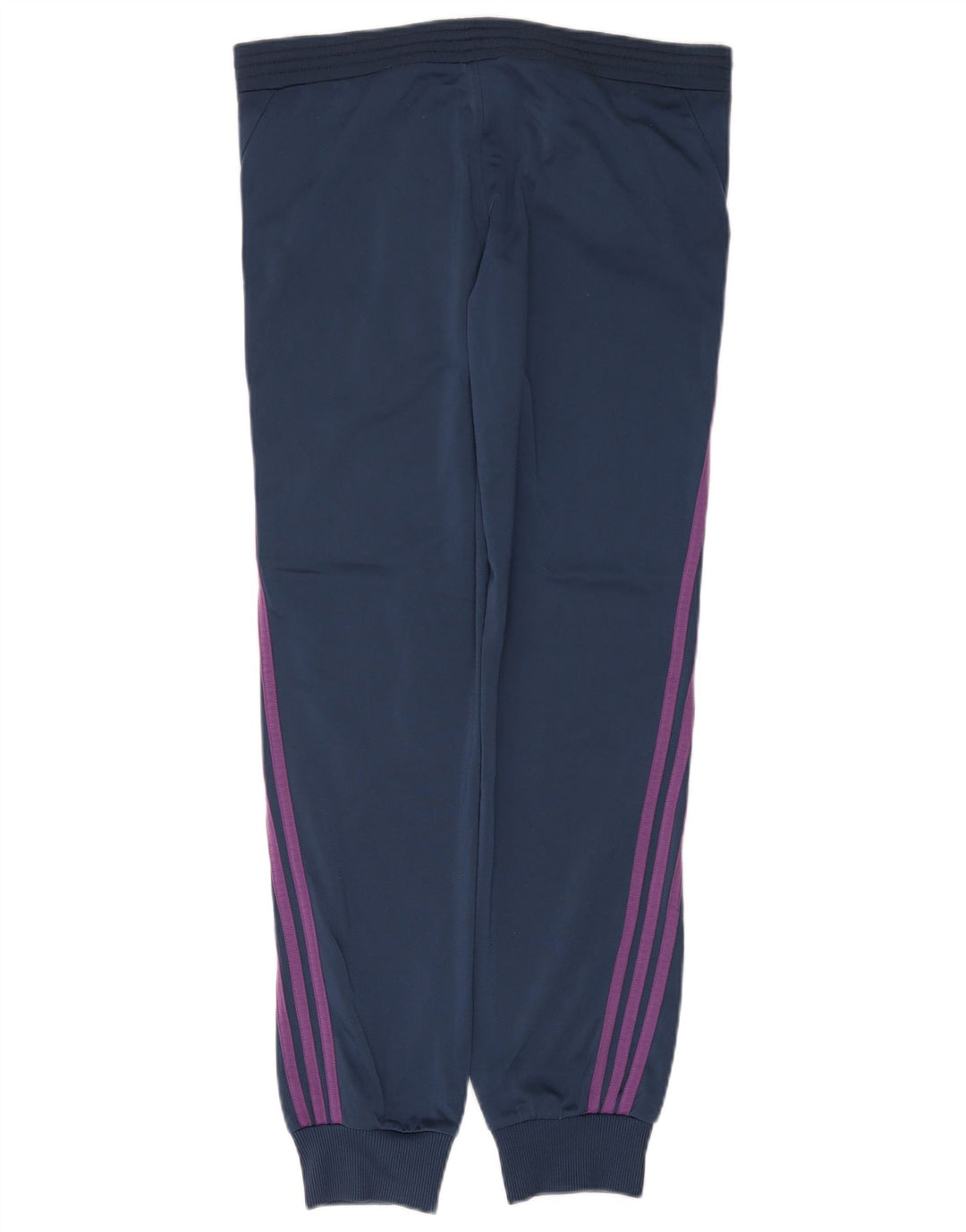 ADIDAS Pantalones de chándal para mujer Joggers UK 10 Small Azul marino Poliéster