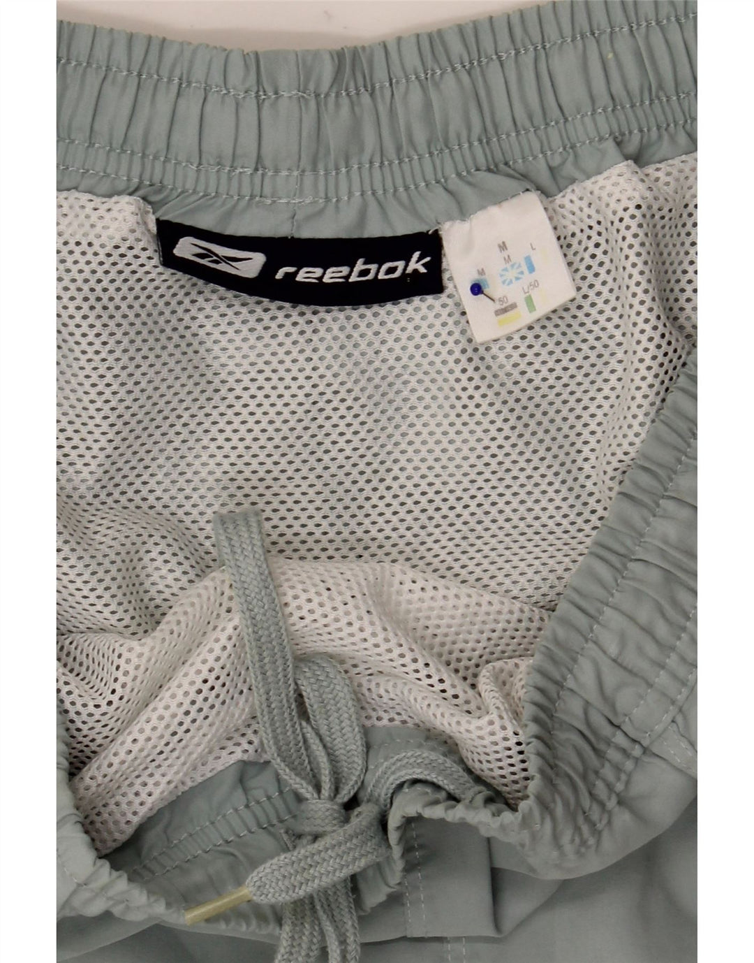 Pantalones cortos deportivos Reebok Hombre Azul medio Poliéster