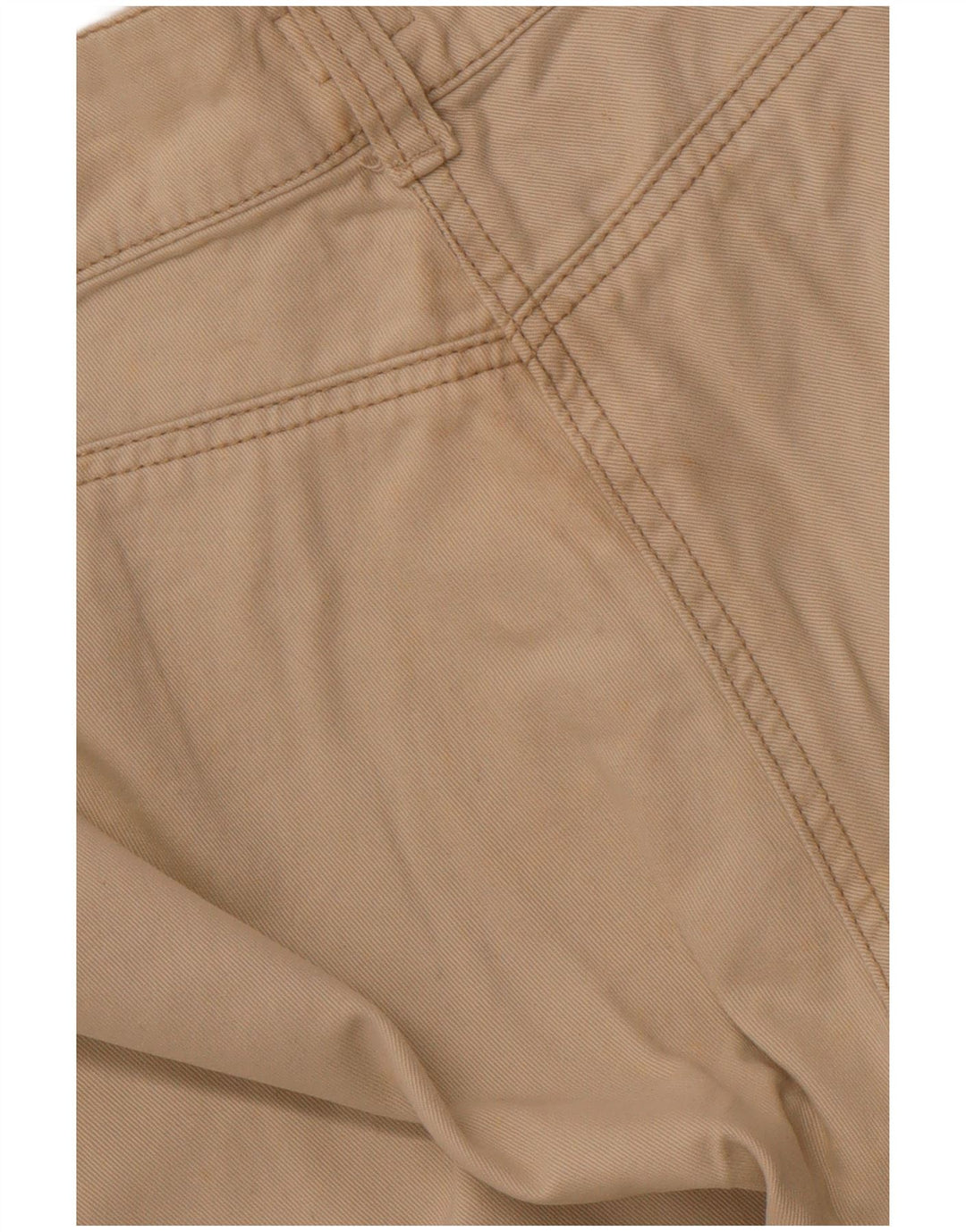 CALVIN KLEIN Pantalón casual recto para mujer W28 L32 Algodón beige