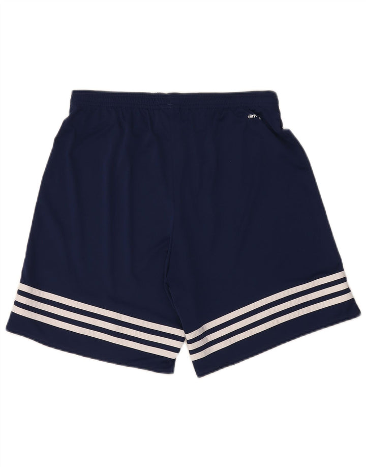 Adidas Mens Climalite Sport Shorts Medio Azul Marino Poliéster