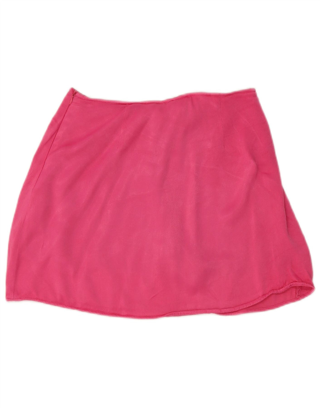 Falda Pantalón Zara Mujer Small W26 Viscosa Rosa