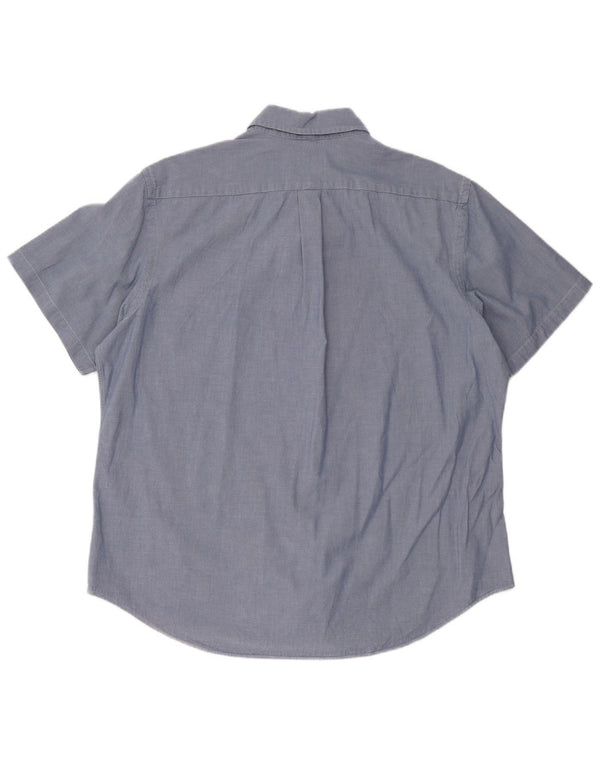 Polo Ralph Lauren Camisa Manga Corta Hombre XL Algodón Azul