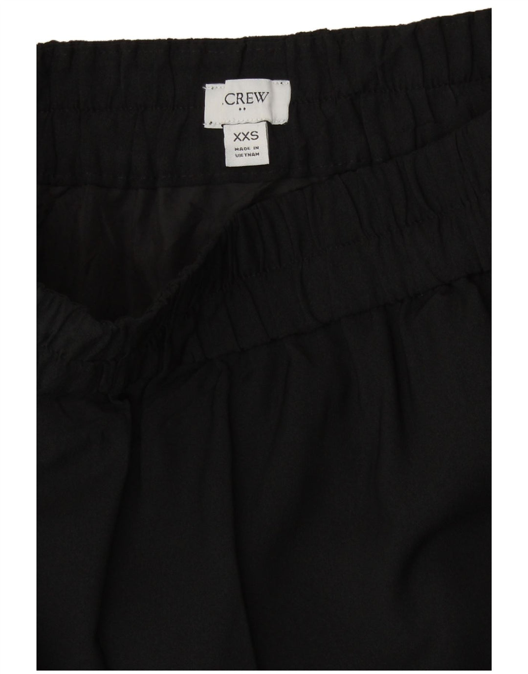 J. CREW Falda recta de cintura alta para mujer 2XS W25 Poliéster negro