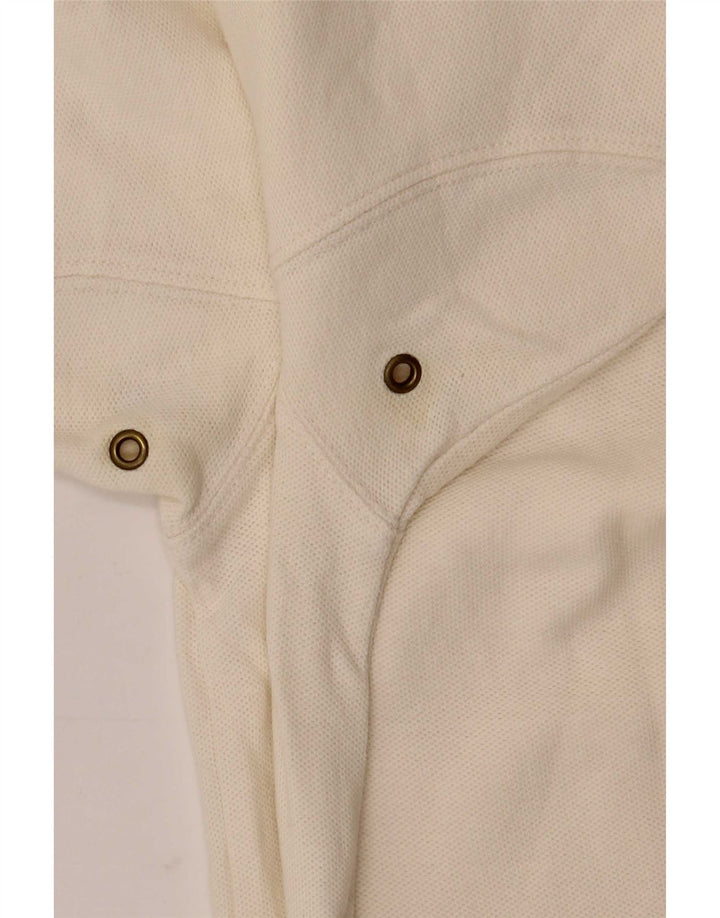 Timberland Polo Hombre Algodón Rayas Beige Pequeño