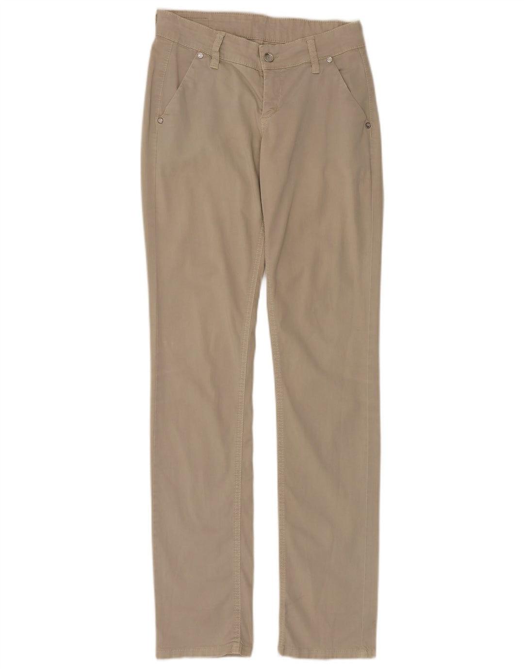 LIU JO Pantalones chinos ajustados para mujer W28 L34 Beige