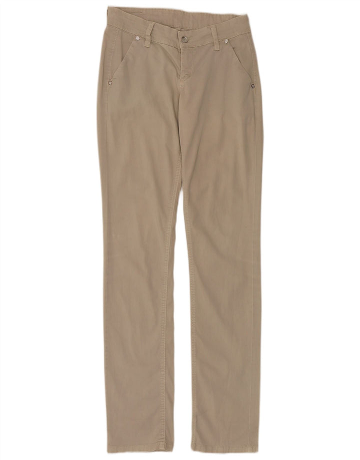 LIU JO Pantalones chinos ajustados para mujer W28 L34 Beige