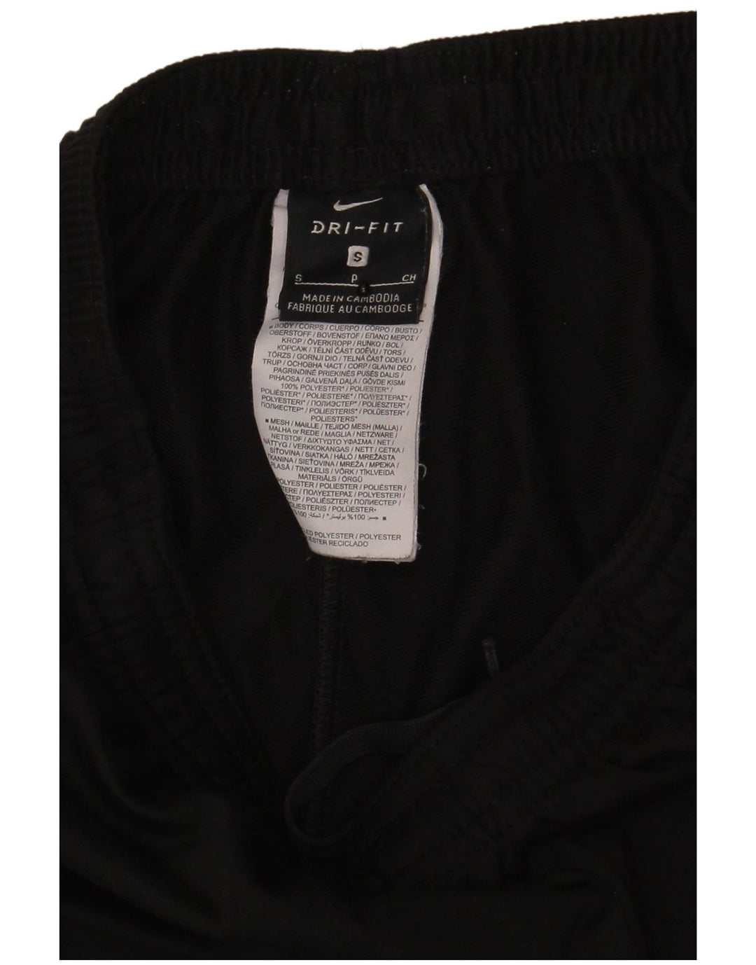 Pantalón De Chándal Nike Hombre Pequeño Negro Poliéster