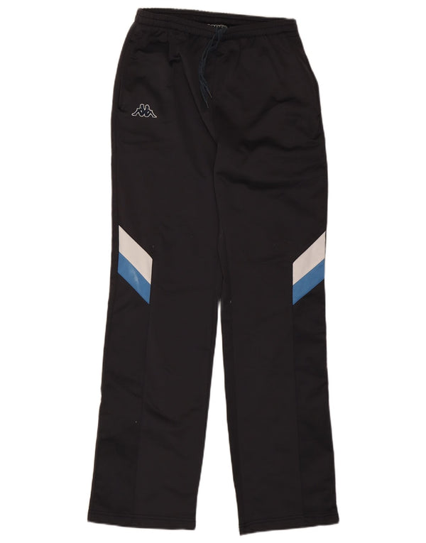 Kappa Hombre Pantalones De Chándal Medium Negro Colorblock Poliéster