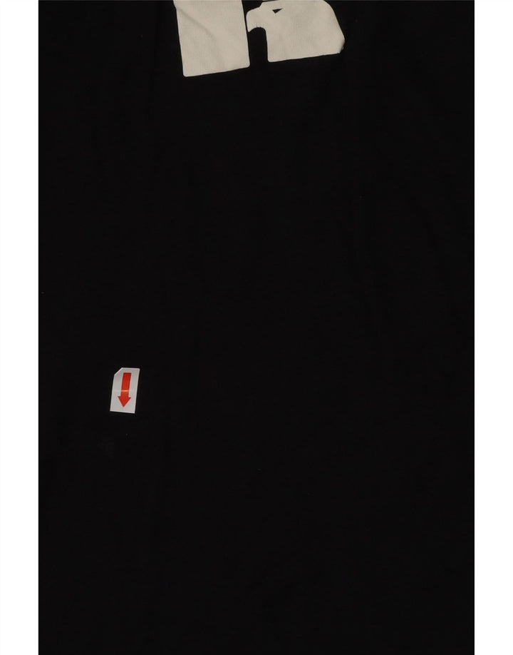 RUSSELL ATHLETIC Camiseta sin mangas gráfica para hombre pequeña de algodón negro