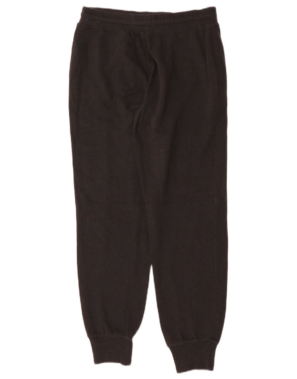 HOLLISTER Pantalones de chándal gráficos para mujer Joggers UK 6 XS Algodón negro
