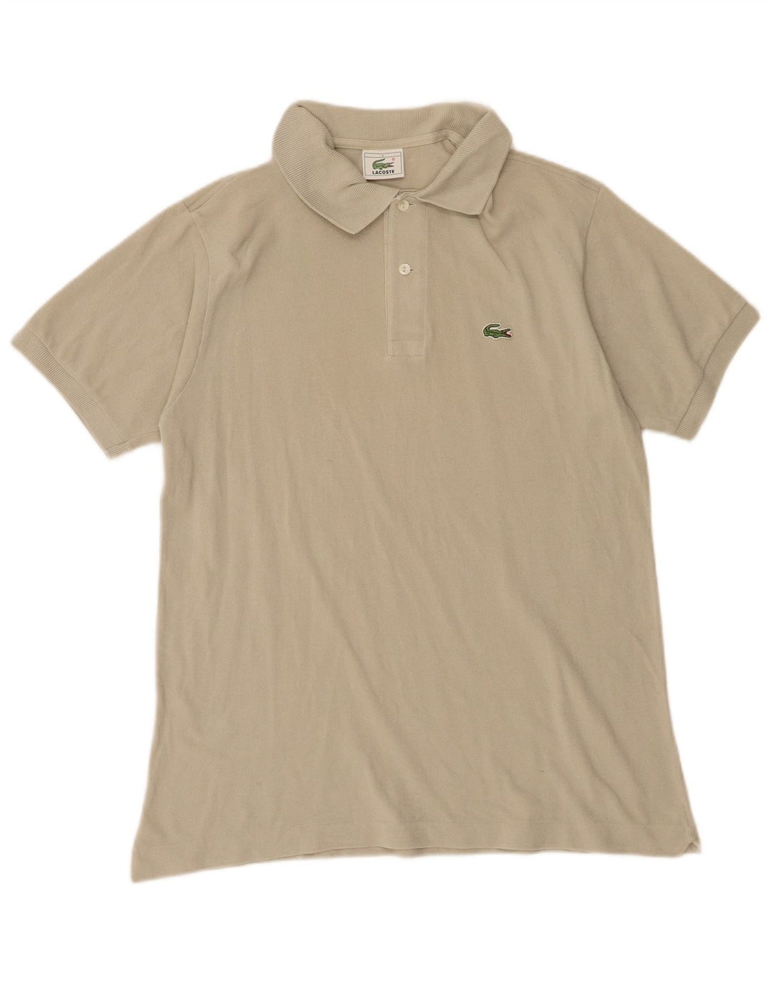Polo Lacoste para hombre talla 4 algodón verde medio