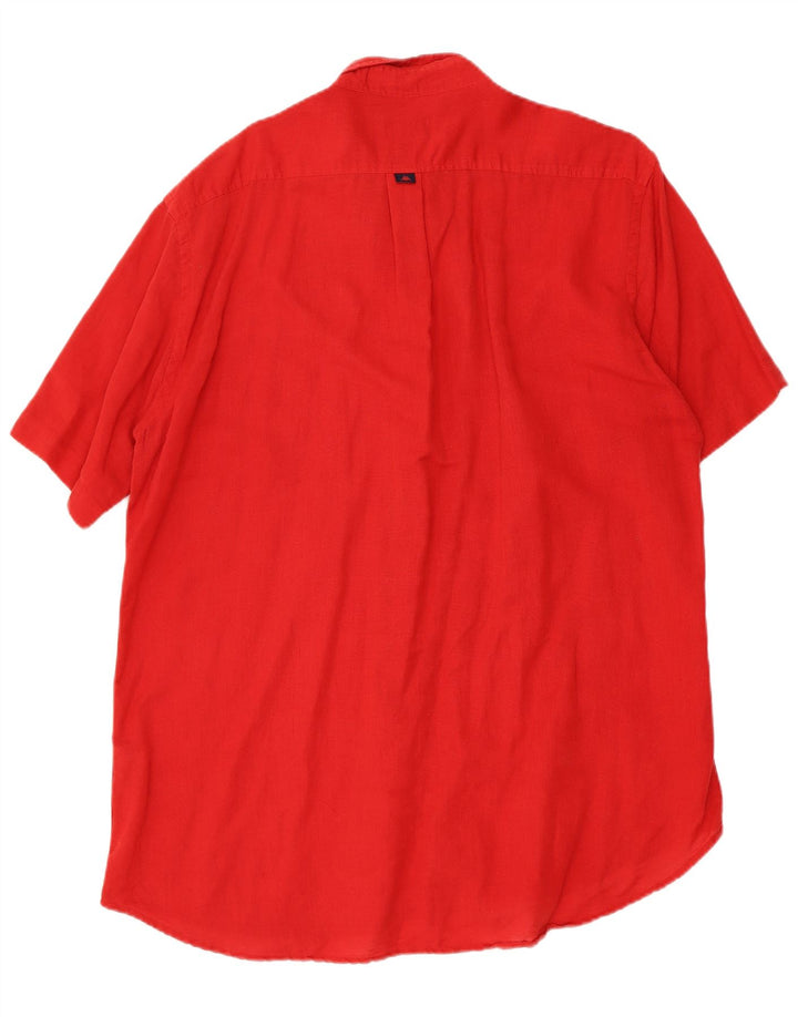 Kappa Camisa Manga Corta Hombre 2XL Algodón Rojo