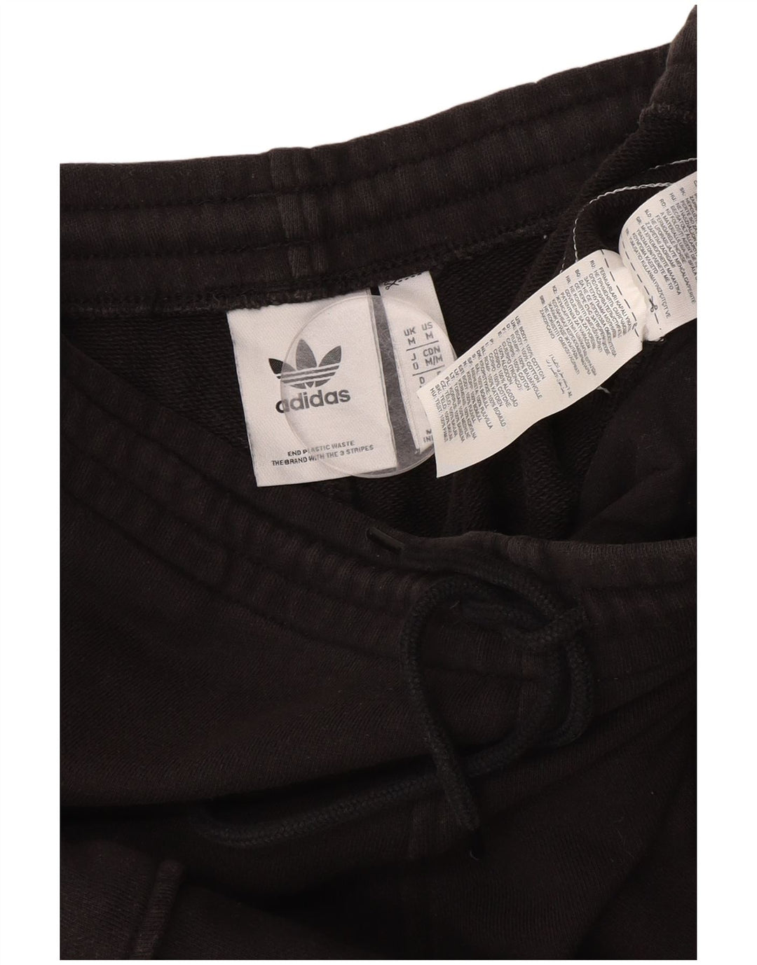Adidas Pantalones Cortos Deportivos Gráficos Para Hombre Deportes De Algodón Negro Mediano