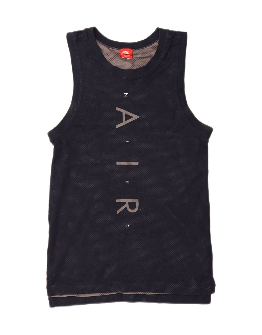 Nike Mens Graphic Vest Top Pequeño Azul Marino Poliéster