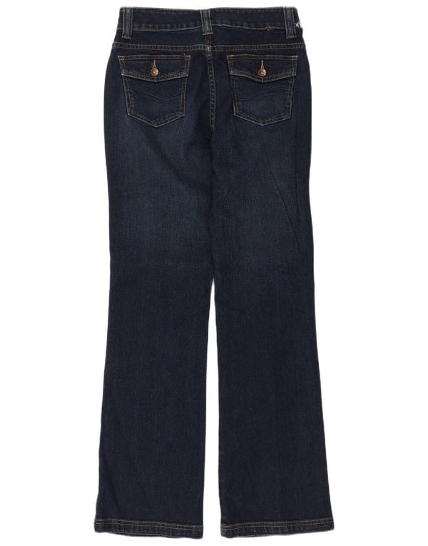 Lee Womens Bootcut Jeans US 6 Medium W30 L32 Navy Blue Cotton