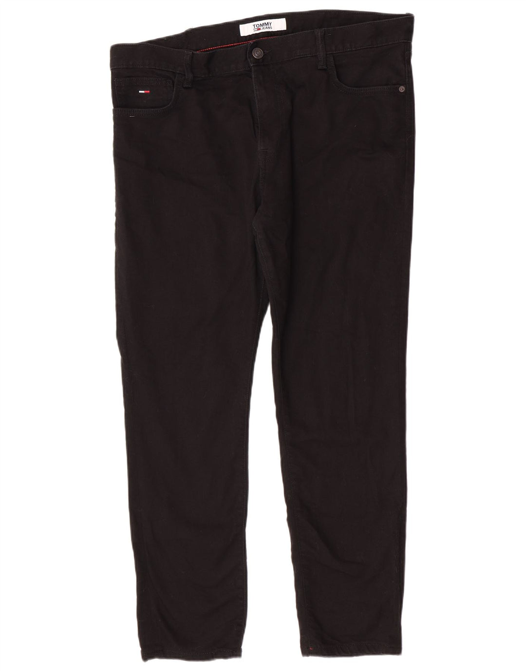 Tommy Hilfiger Vaqueros ajustados para hombre W38 L30 Algodón negro
