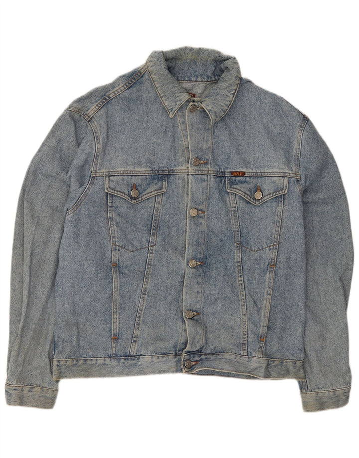 Rifle Chaqueta vaquera para hombre UK 38 Algodón azul medio