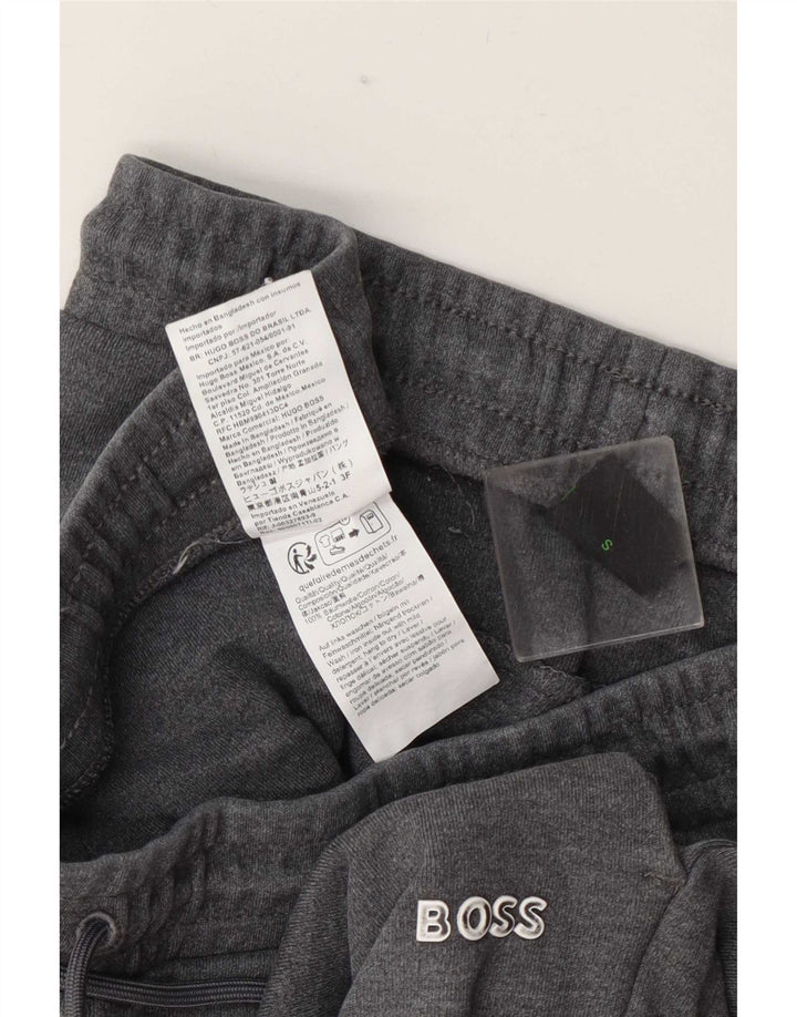 Pantalones HUGO BOSS Hombre | Pantalones de chándal Joggers Small Gris Algodón