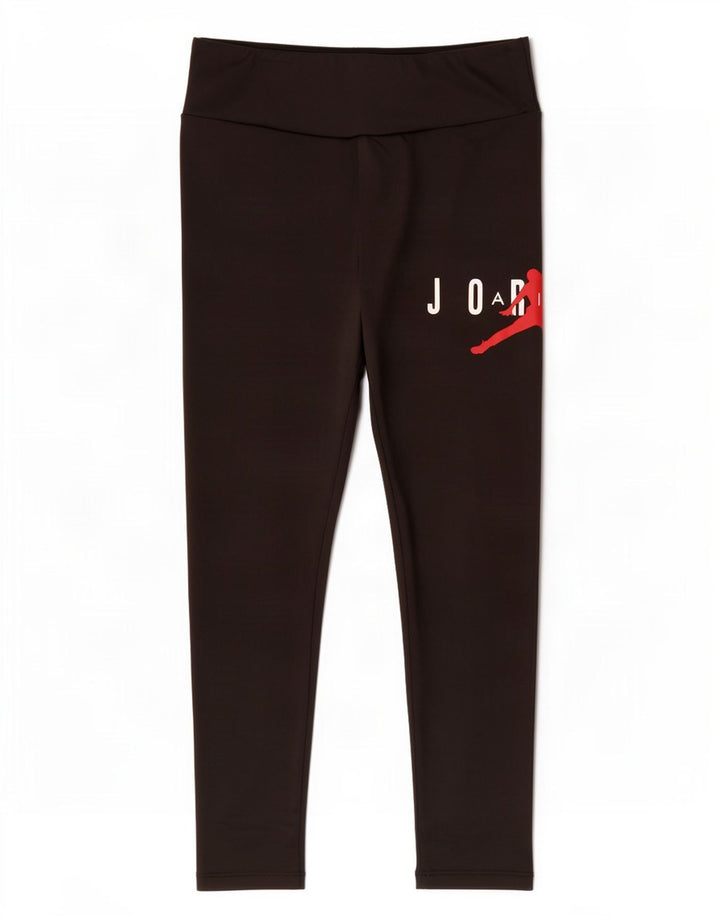 Jordan Leggings gráficos para niña 10-11 años Mediano Negro Poliéster