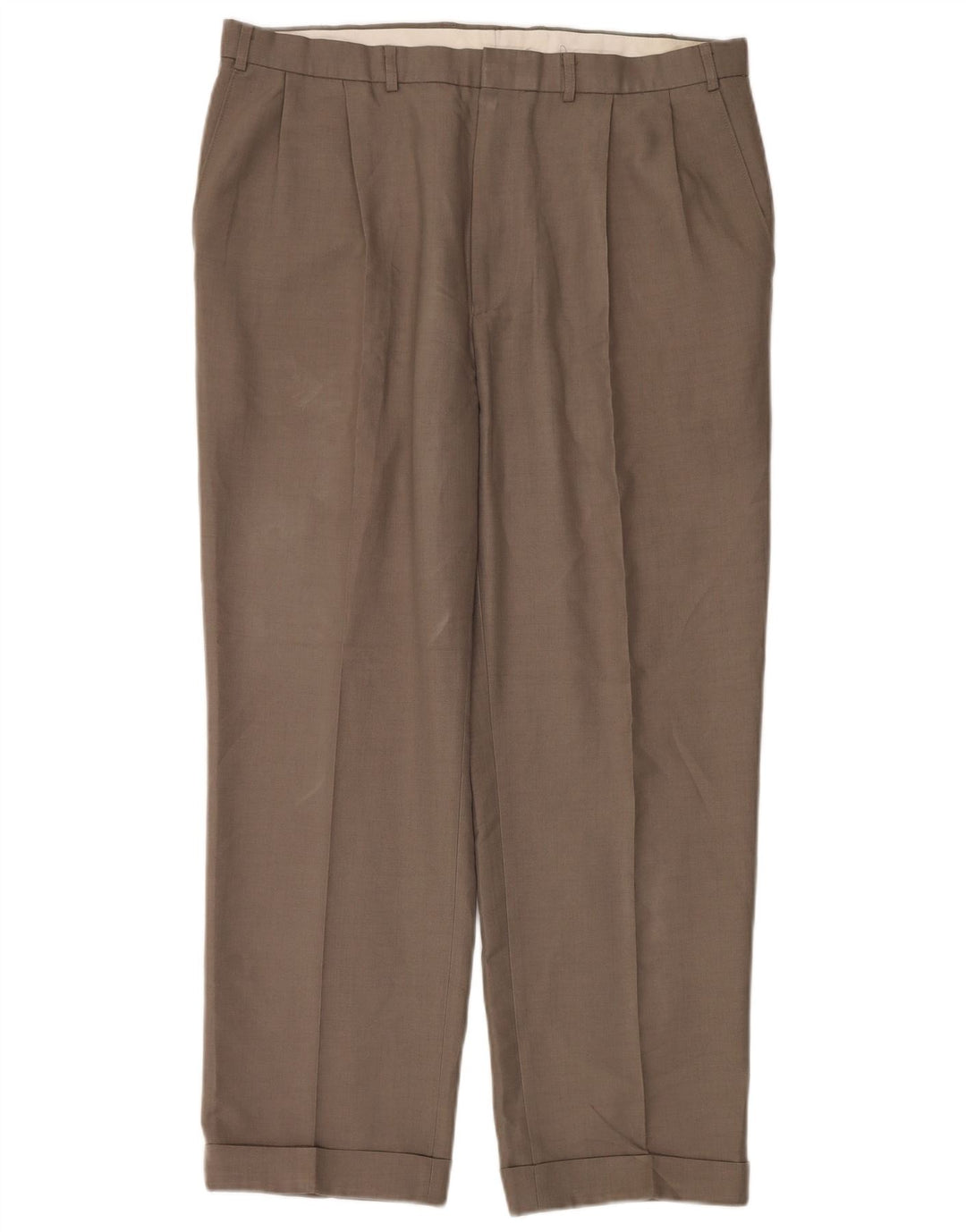 Marks & Spencer Pantalones casuales St. Michael Pegged para hombre W38 L29 Marrón