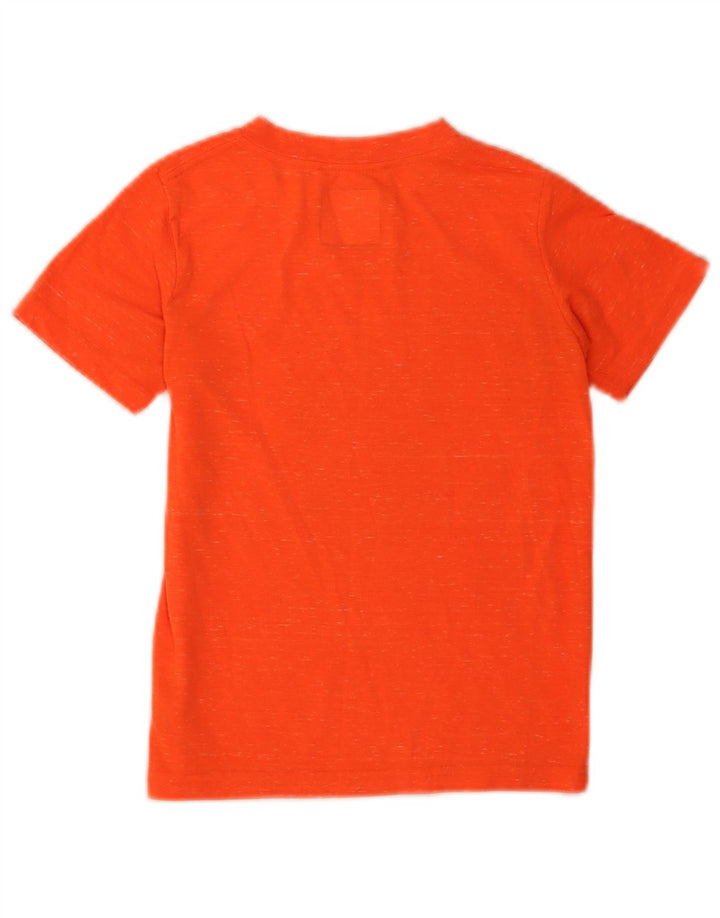 Hurley Camiseta para niño Top 6-7 años Grande Naranja Moteado Poliéster
