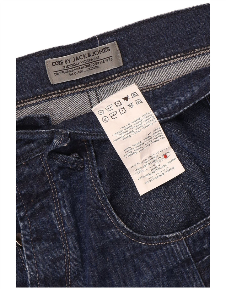 Jack & Jones Vaqueros Rectos Hombre W36 L29 Algodón Azul Marino