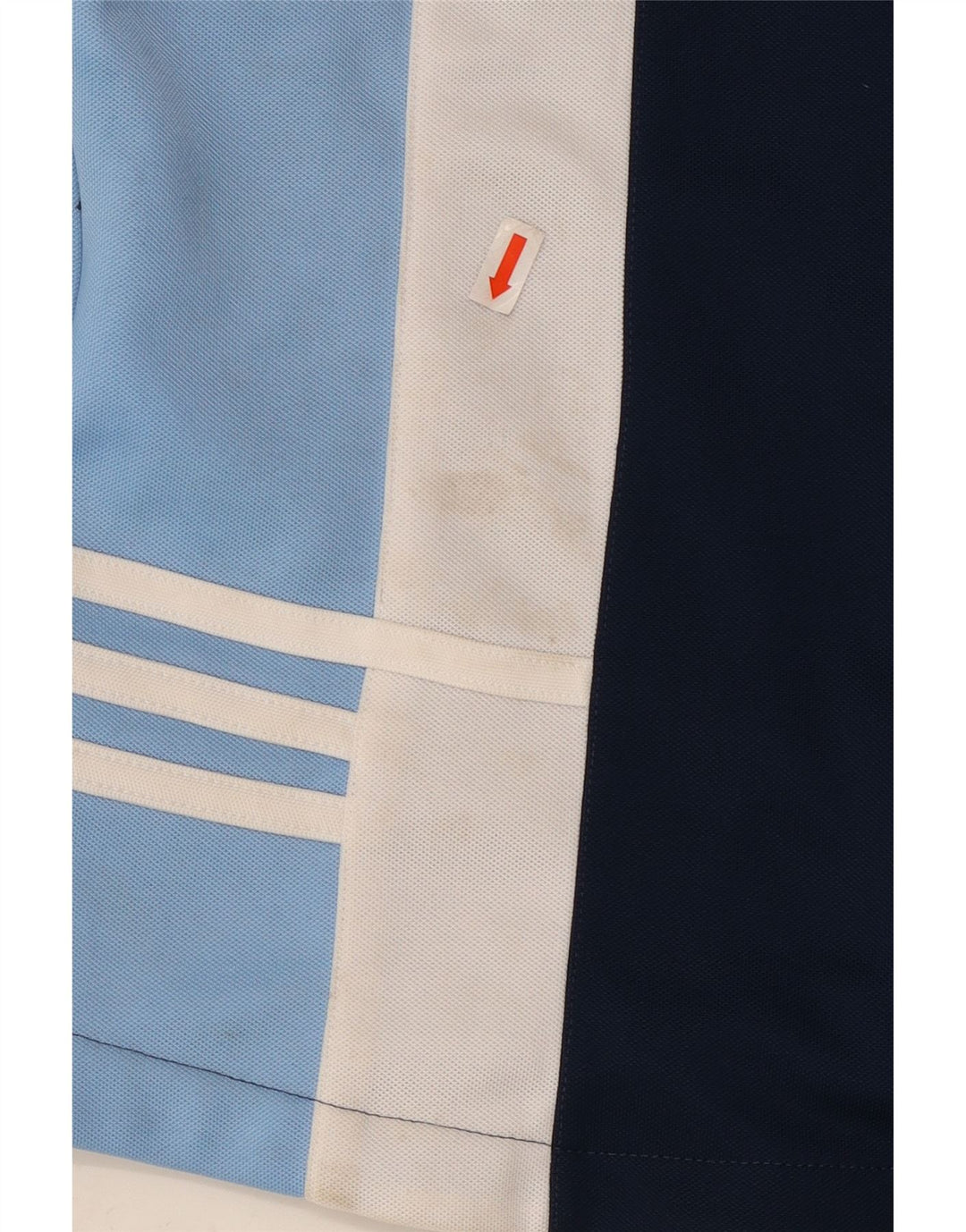 ADIDAS Chaqueta superior de chándal para mujer Reino Unido 46 Grande Azul marino Colorblock