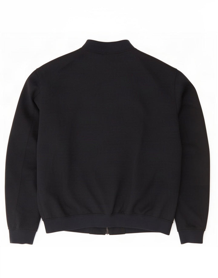 Zara Hombre Cazadora Bomber UK 42 XL Azul Marino Poliéster