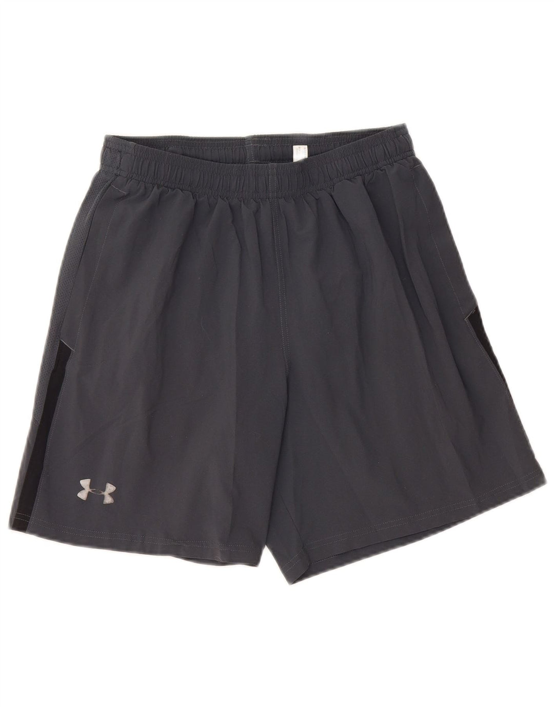 UNDER ARMOUR Pantalones cortos deportivos Heat Gear para hombre Gris medio Colorblock