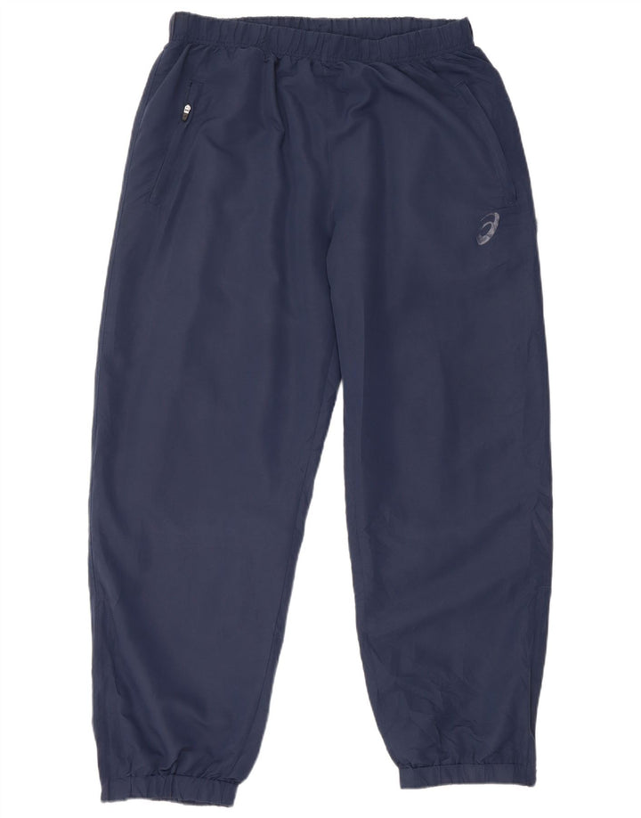 ASICS Pantalón de Chándal Hombre Joggers XL Azul Marino Poliéster