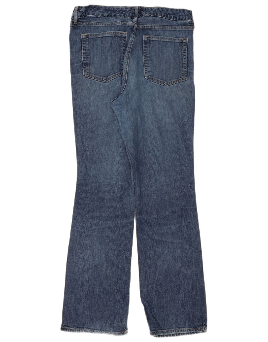 Eddie Bauer Vaqueros clásicos con corte de bota para mujer EU 12 Large W32 L31 Algodón azul