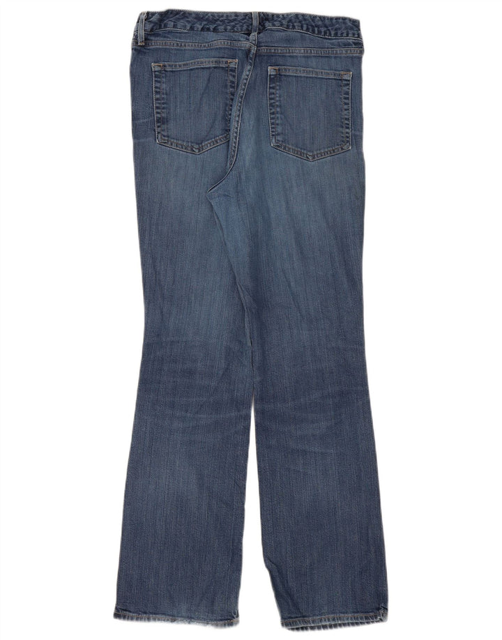 Eddie Bauer Vaqueros clásicos con corte de bota para mujer EU 12 Large W32 L31 Algodón azul