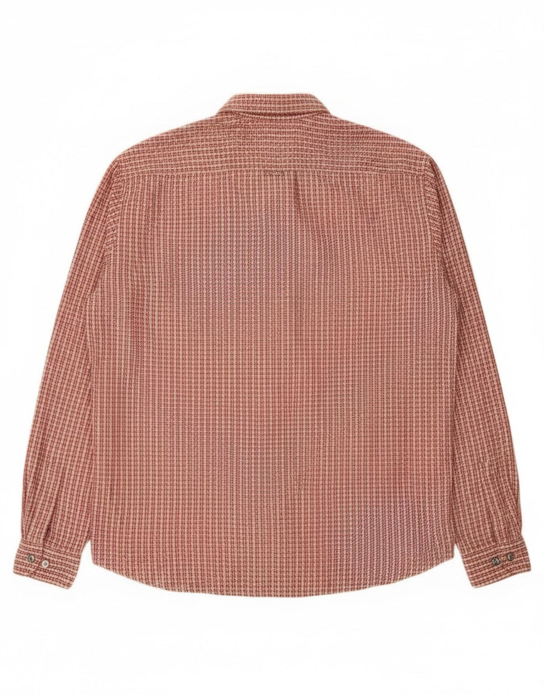 SALEWA Camisa Polar Hombre XL Cuadros Rojos Poliéster