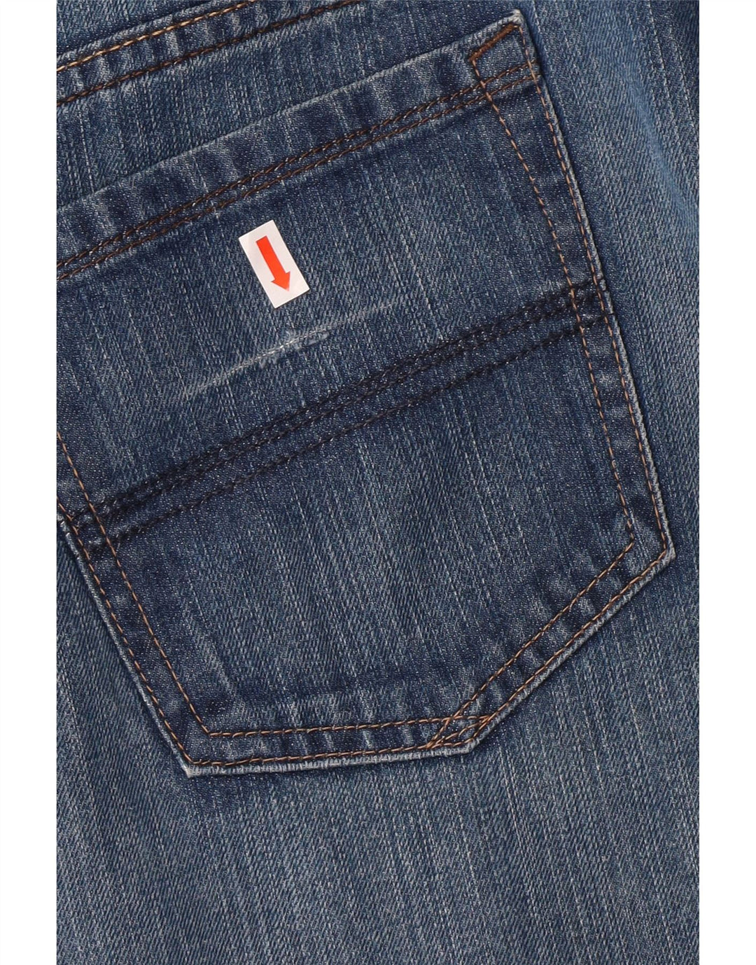 Marks & Spencer Vaqueros rectos azules Harbor para hombre W40 L29 Algodón azul