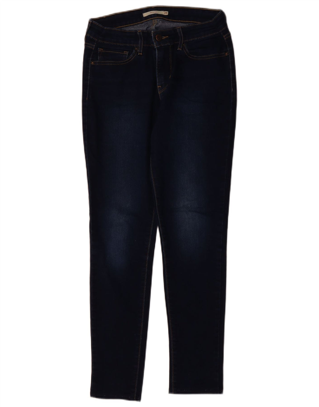 LEVI'S Vaqueros pitillo 711 para mujer W28 L28 Azul marino