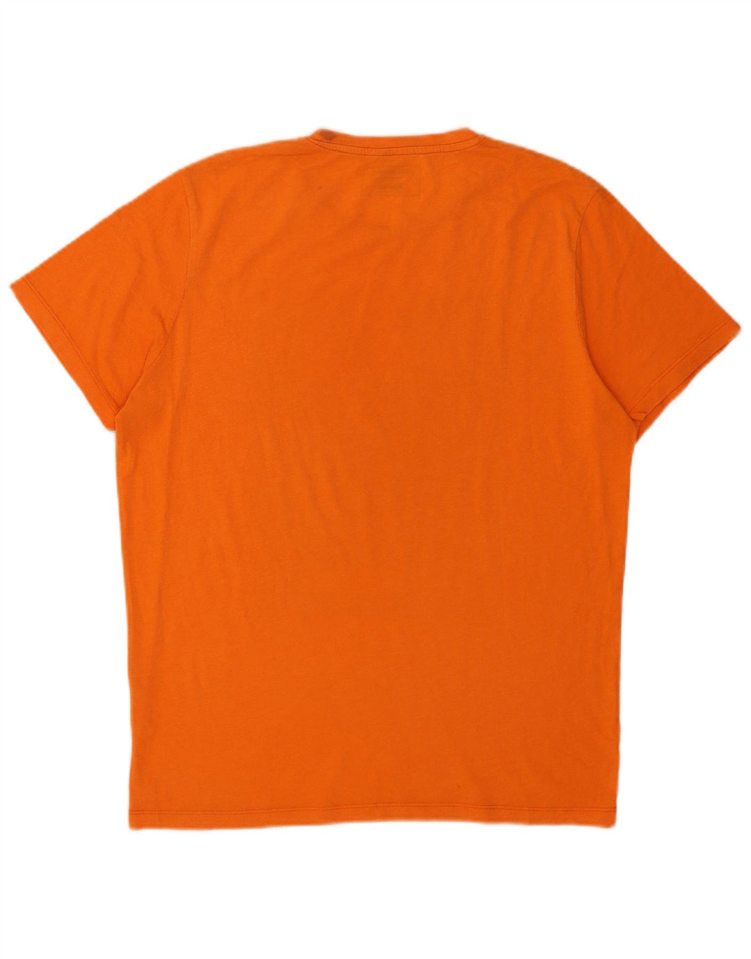 Jack & Jones Camiseta con gráfico de ajuste regular para hombre, talla grande, naranja