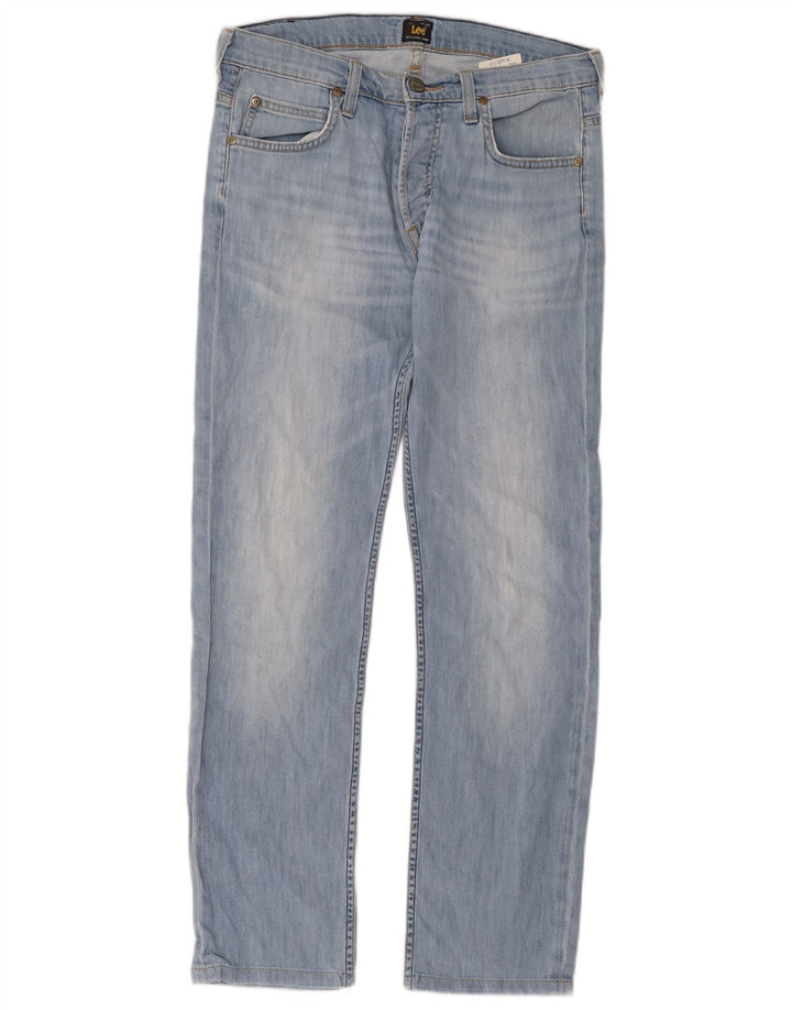 Vaqueros Lee Slim Mujer W31 L34 Algodón Azul