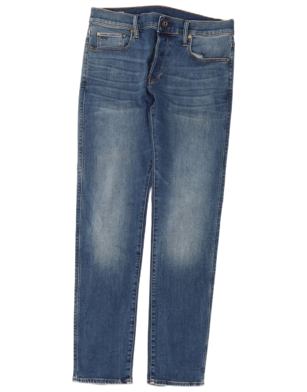 Vaqueros G-Star Hombre 3301 Slim W32 L32 Azul