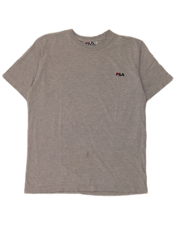 Camiseta Fila Hombre Top IT 50 Algodón Gris Medio