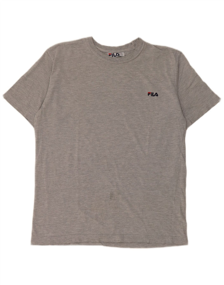 Camiseta Fila Hombre Top IT 50 Algodón Gris Medio