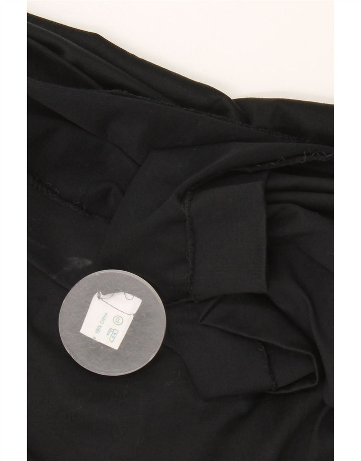 Luisa Spagnoli Vestido tubo para mujer IT 44 Medio Algodón negro