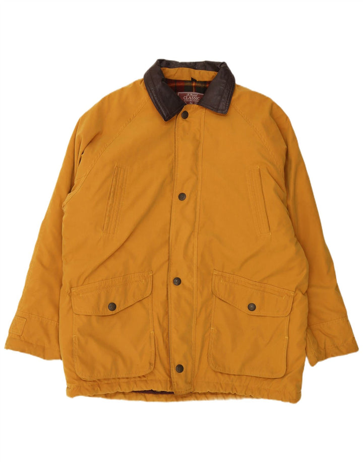 St. Bernard Chaqueta cortavientos para hombre UK 40 Large Nylon amarillo