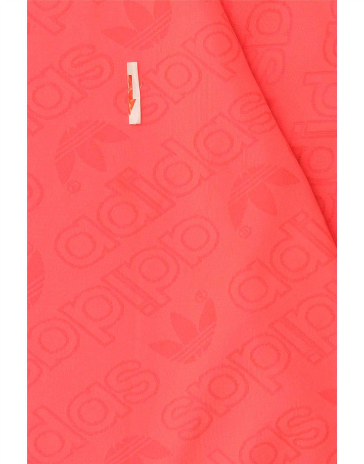 Adidas - Camiseta gráfica para hombre, talla pequeña, poliéster rosa