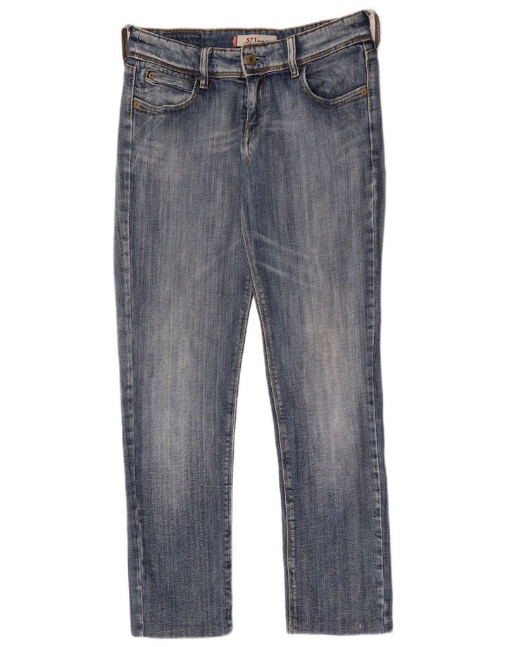 Vaqueros Levi's Mujer 571 Slim W31 L28 Algodón Azul