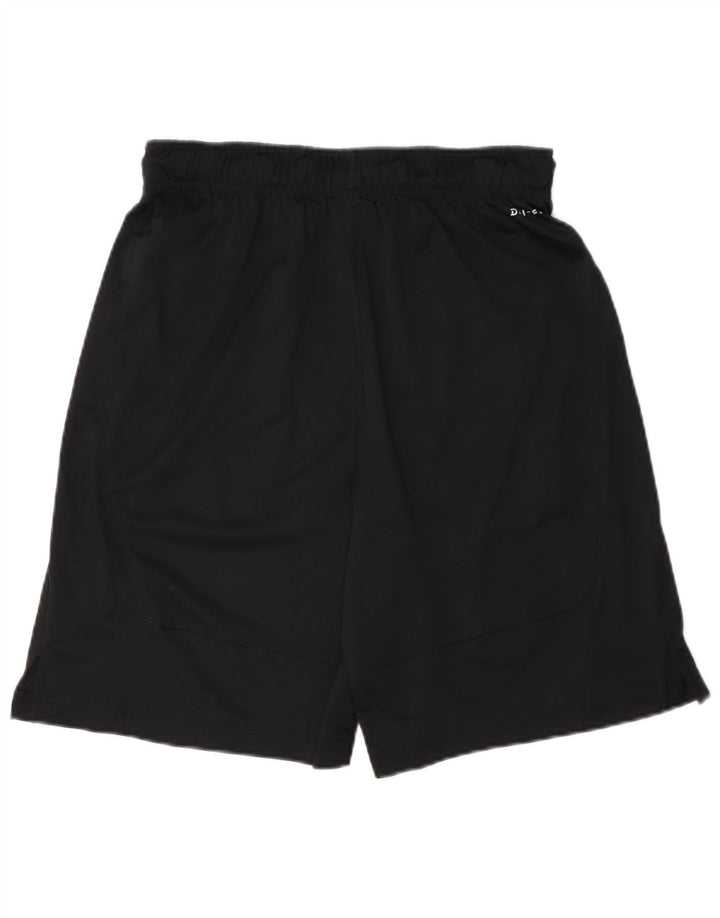 Nike Dri Fit - Pantalones cortos deportivos para hombre (poliéster), color negro